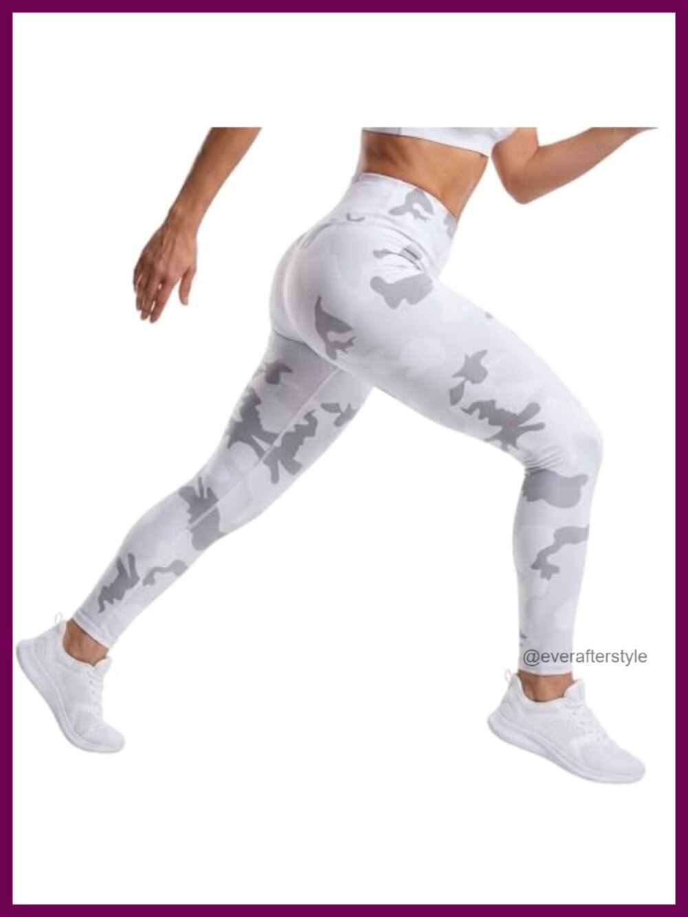 Camo High Waist Leggings Seamless Yoga Pants Squat Proof Tummy Control